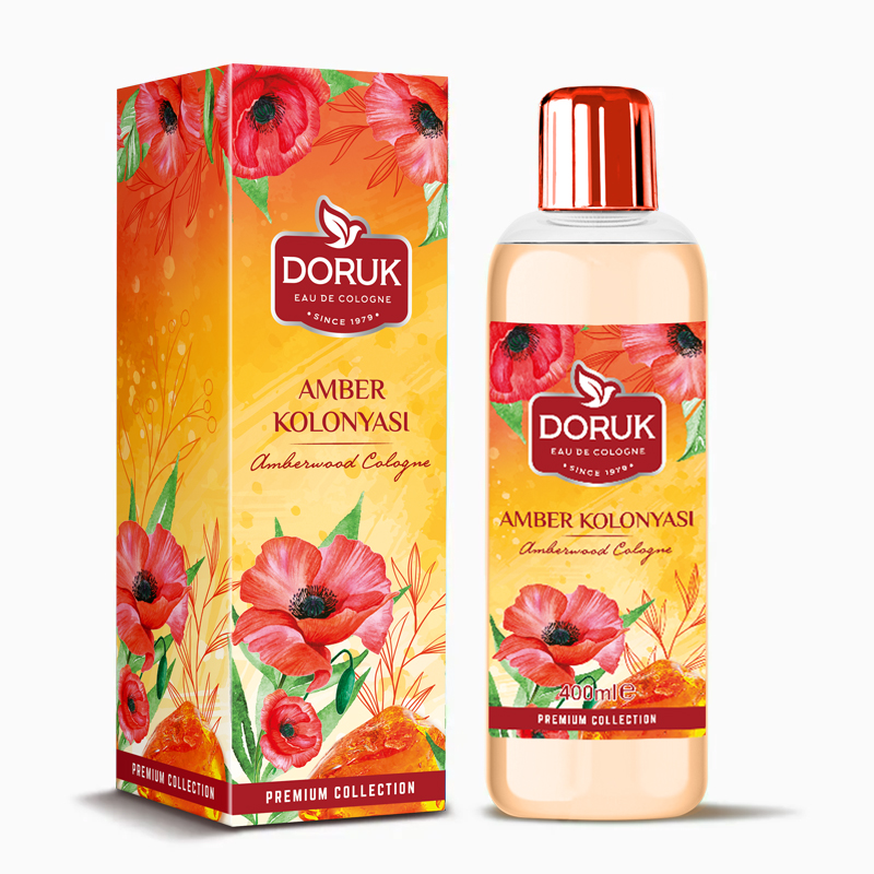 Amber Kolonyası 400 ML Pet Şişe