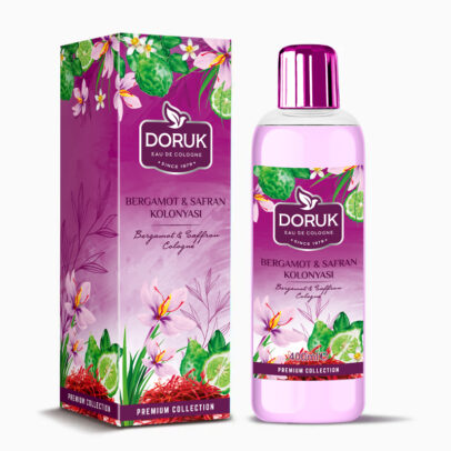 Bergamot & Safran Kolonyası 400 ML Pet Şişe