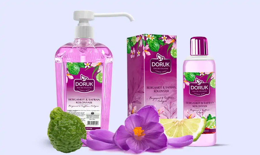 Bergamot & Safran Kolonyası 400 ML Pet Şişe