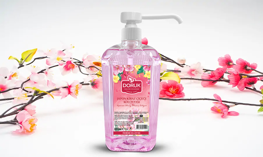 Japon Kiraz Çiçeği Kolonyası 800 ML Püskürtmeli