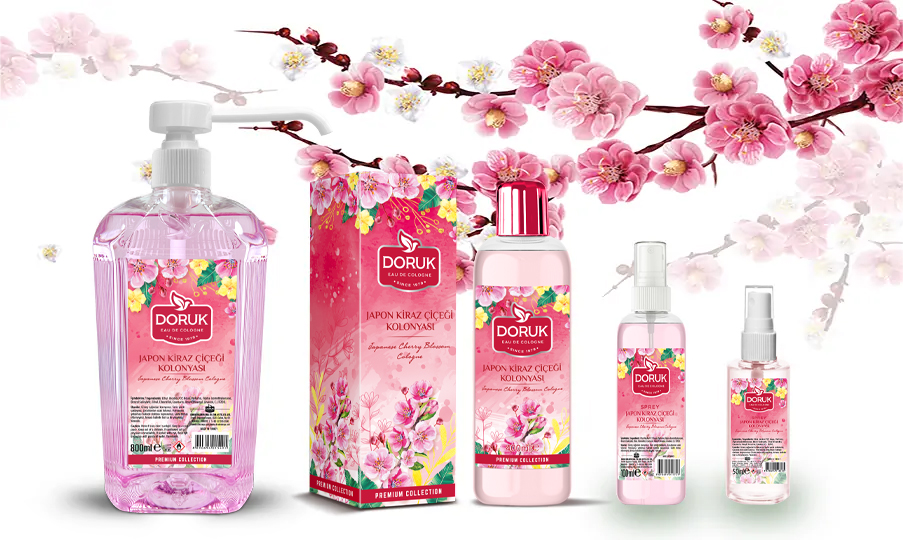 Japon Kiraz Çiçeği Kolonyası 400 Ml Pet Şişe
