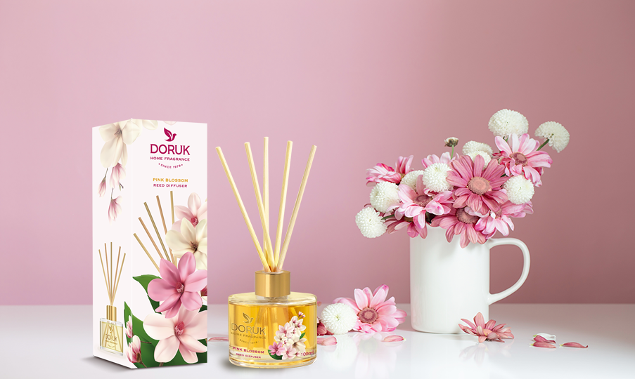 Pink Blossom Bambu Çubuklu Oda Parfümü 100ml