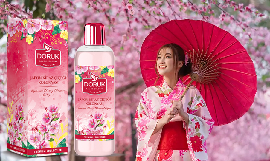 Japon Kiraz Çiçeği Kolonyası 400 Ml Pet Şişe