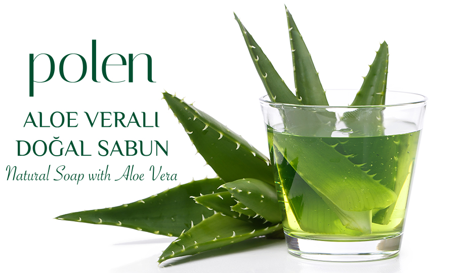 Polen Aloe Veralı Doğal Sabun 100g
